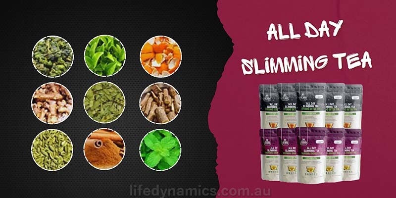 Ingredients in All Day Slimming Tea